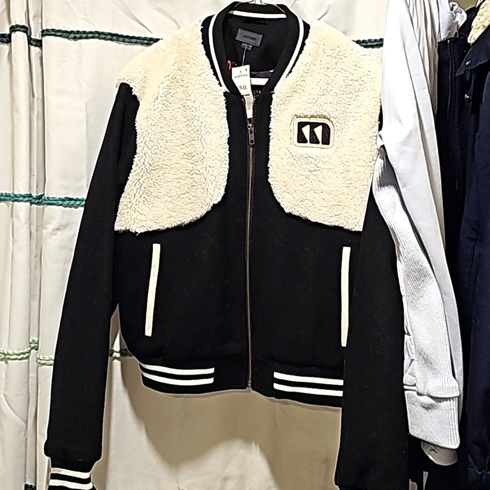 Woman varsity Letterman jacket
